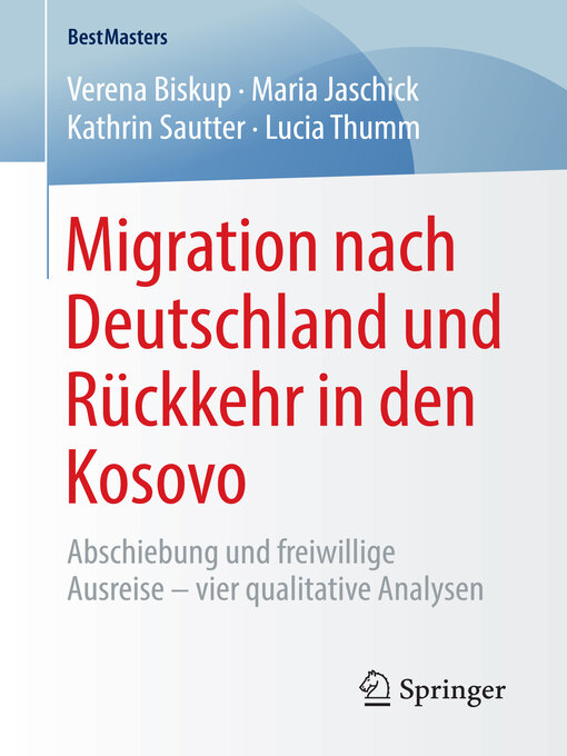Title details for Migration nach Deutschland und Rückkehr in den Kosovo by Verena Biskup - Available